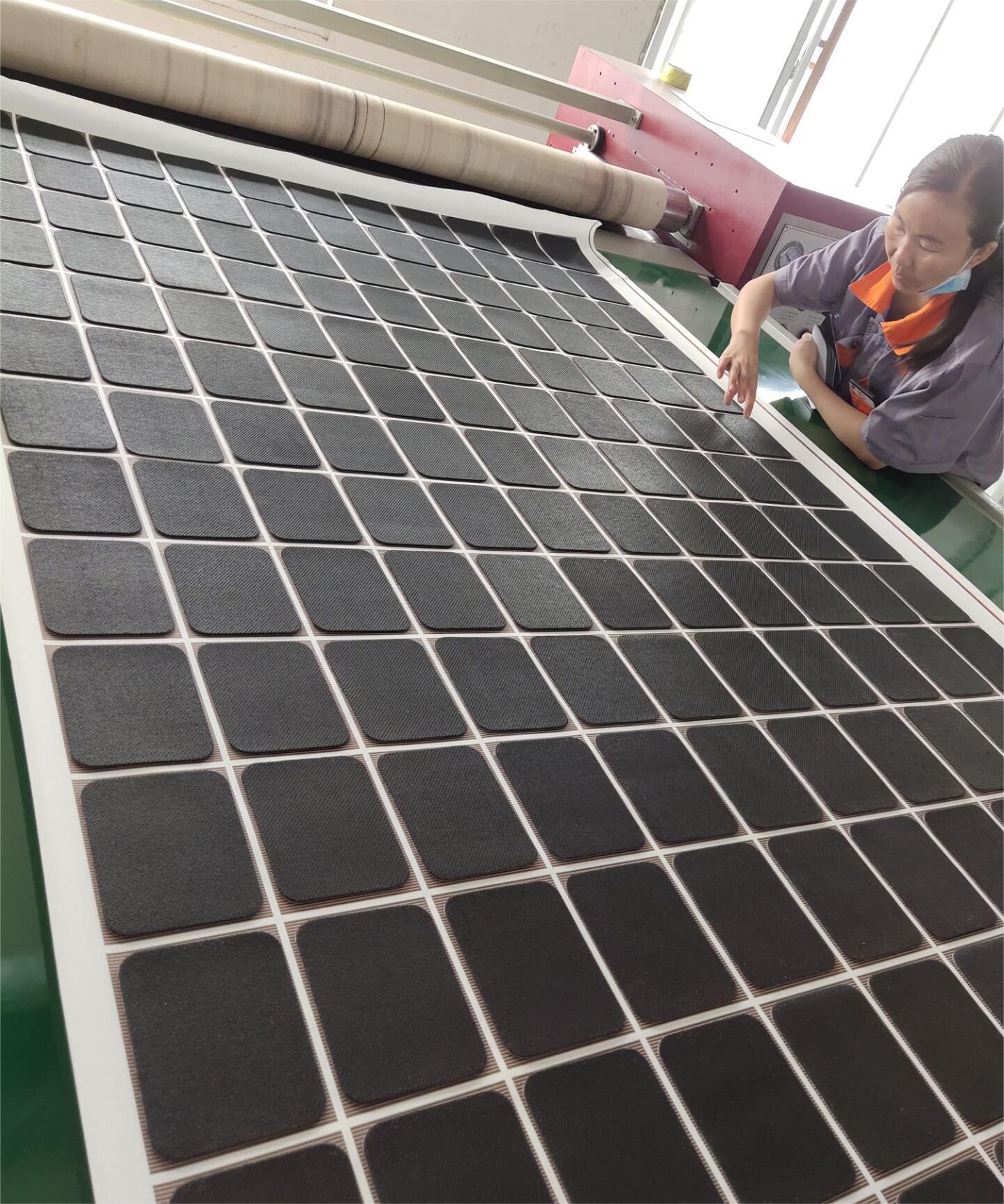 Rubber foam roll atural rubber mouse pad coil white sheet factory straight hair blank large foam rubber mouse pad factory wholesale manufacturer | PAIDU