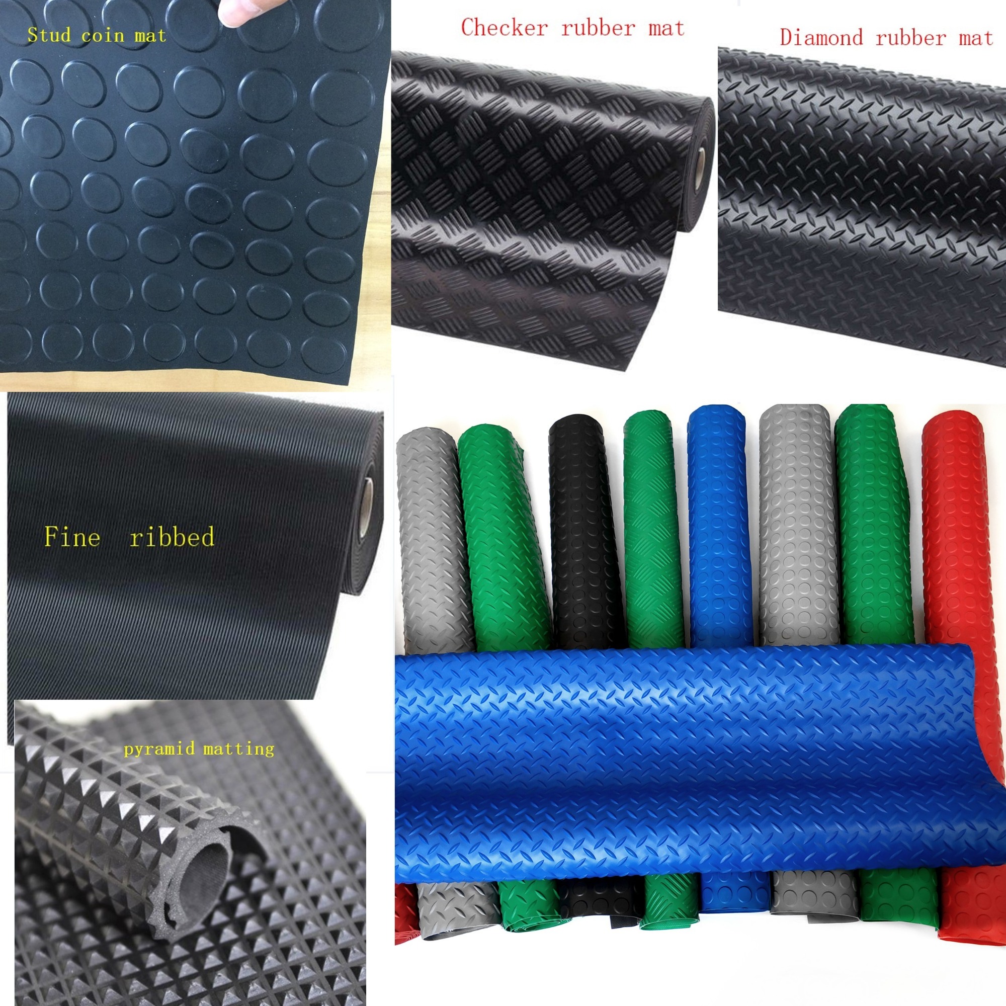 eco friendly material custom thickness SBR rubber plate factory/PAIDU